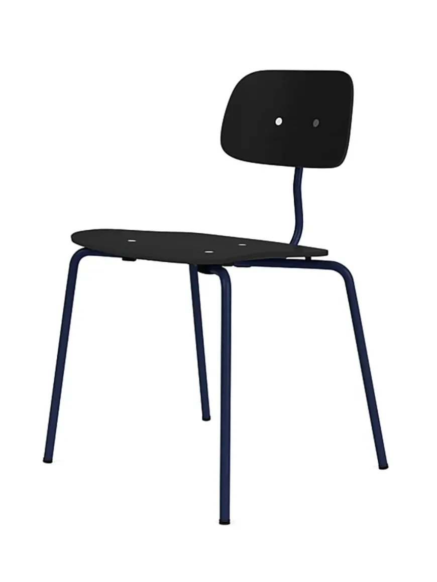 Kevi 2060 stol i sort lak fra Montana