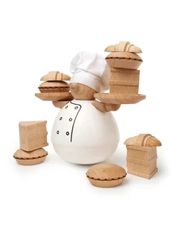 Kikkerland Balance The Baker, balancing game