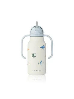 Kimmie Water Bottle 250 ml, aviator/ecru fra Liewood