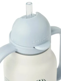 Kimmie Water Bottle 250 ml, aviator/ecru fra Liewood