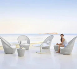 Kingston Solstol med hjul fra Cane-line