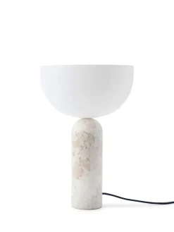 Kizu Bordlampe Large, White Marble fra New Works