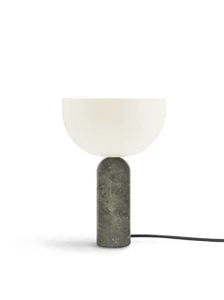 Kizu Bordlampe Small, Grey Marble fra New Works