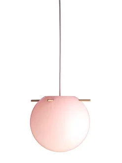 Koi Pendel, rose/brass Ø25 fra Frandsen