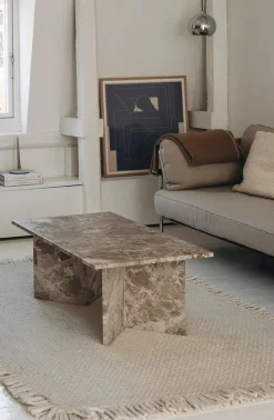 Konkylie Sofabord, marrone fra Wabi Sabi Nordic