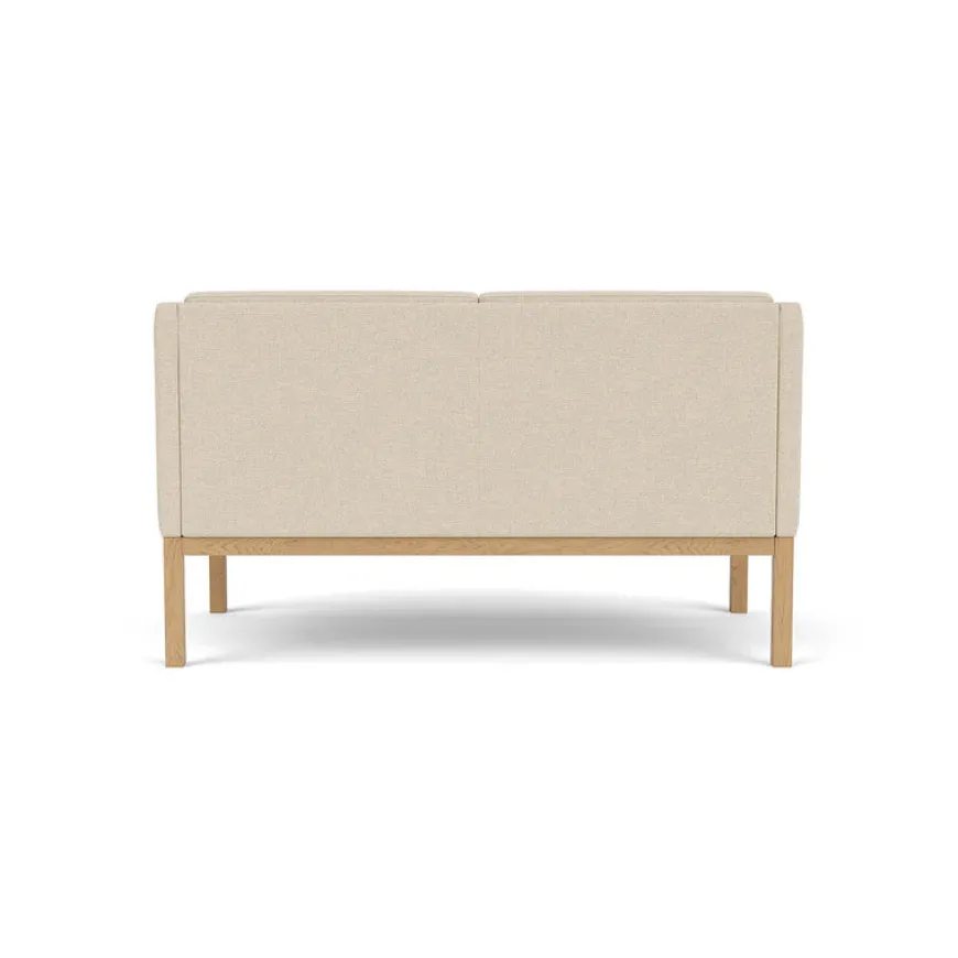 L45 MK154 2 pers. sofa, beige tekstil af Mogens Koch