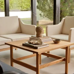 L45 MK154 2 pers. sofa, cognac læder af Mogens Koch