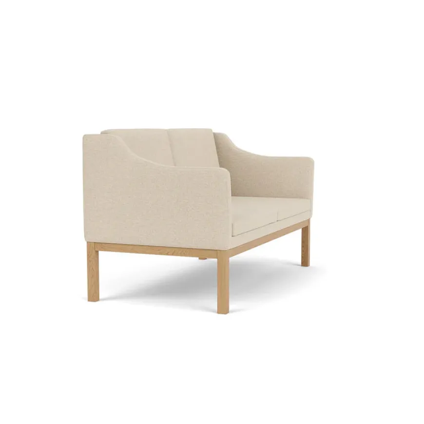 L45 MK154 2 pers. sofa, cognac læder af Mogens Koch