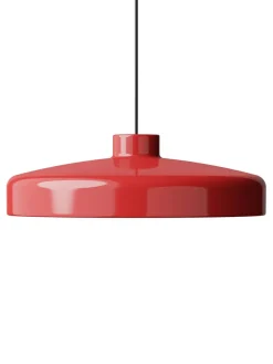 Lacquer pendant large, red fra Nine