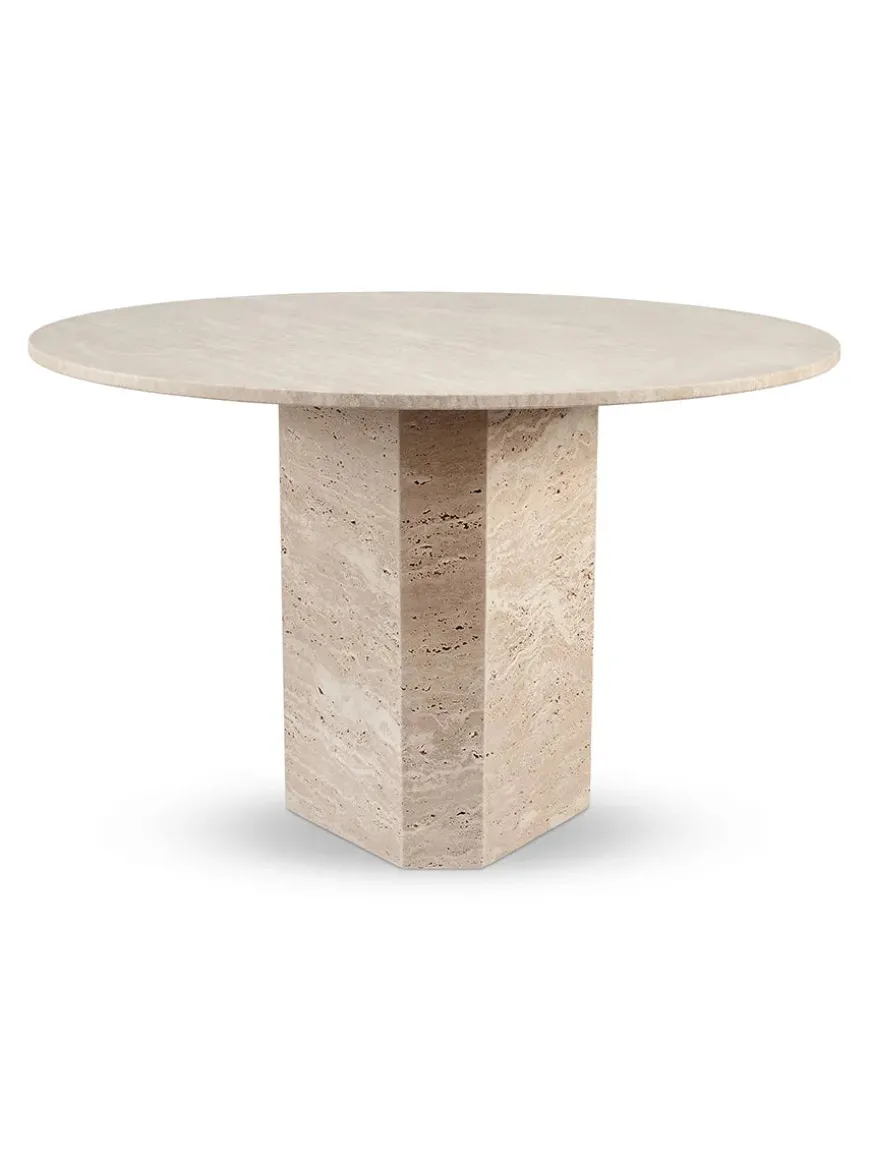 Lago Spisebord, travertin fra Wabi Sabi Nordic