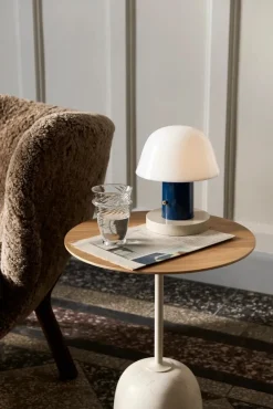 Lato bord LN8, Deep Green & Verde Alpi Marble fra &Tradition