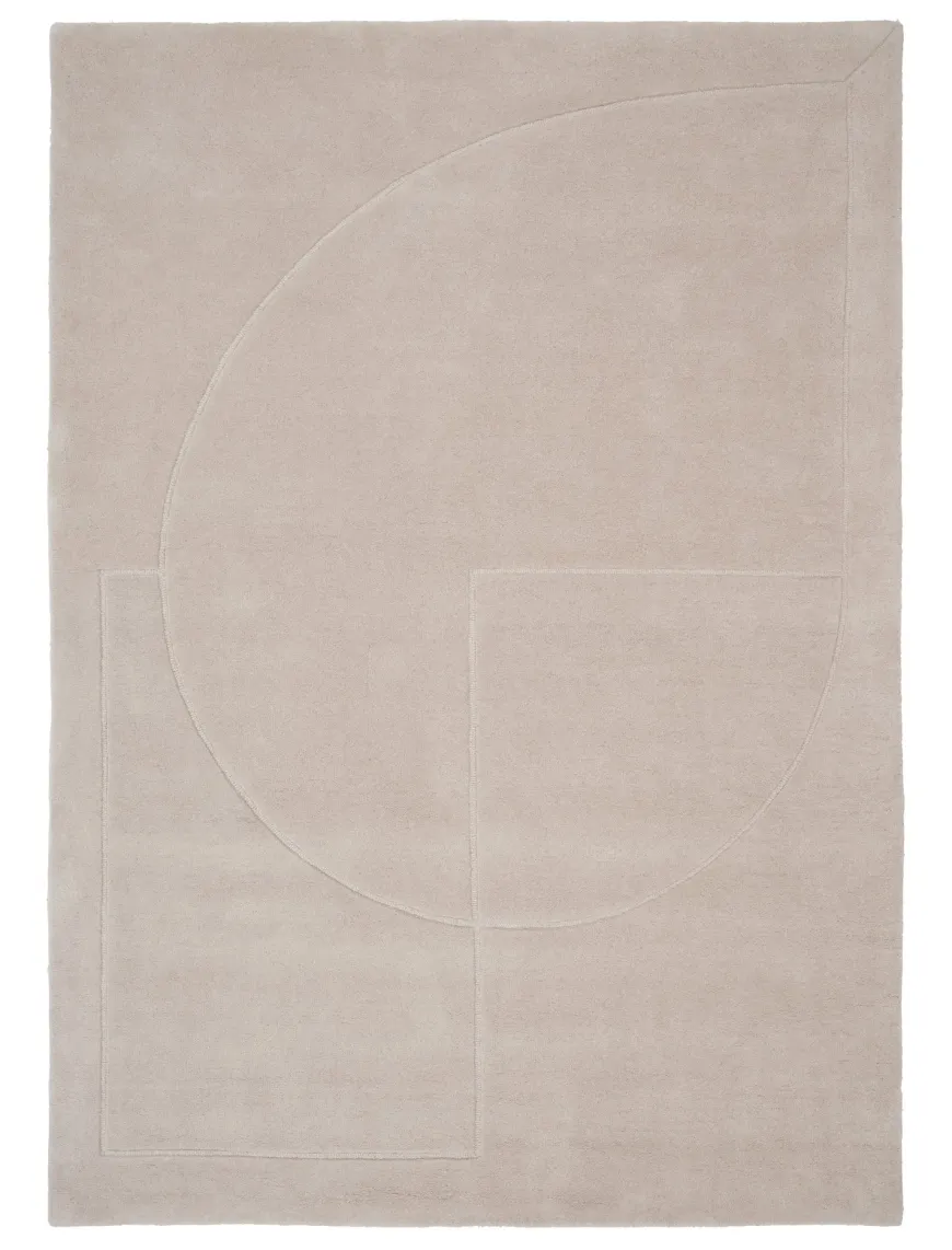 Lineal Poem Tæppe, Amber fra Linie Design