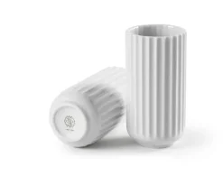 Lyngbyvasen i grøn glas fra Lyngby Porcelæn