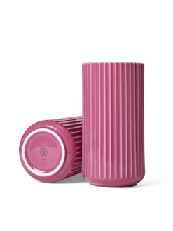 Lyngbyvasen i lilla, H20,5 cm fra Lyngby Porcelæn