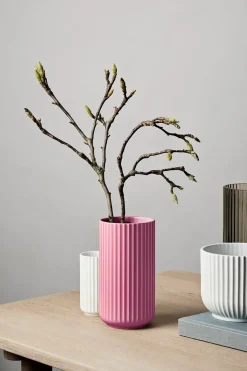 Lyngbyvasen i lilla, H20,5 cm fra Lyngby Porcelæn