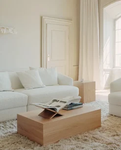 Mass Coffee Table High, oak fra New Works