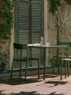 May Spisebord 85 x 85, dark green fra New Works