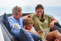 Mega Daybed, højre, inkl. hyndesæt fra Cane-line