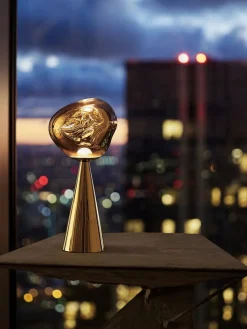 Melt Portable Bordlampe, copper fra Tom Dixon