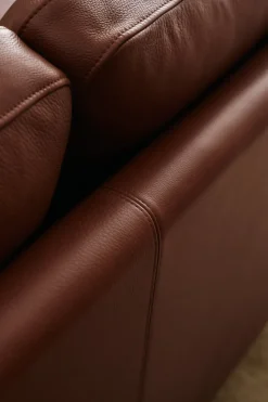 MH276 4 pers. sofa i Baltique anilinlæder fra Mogens Hansen