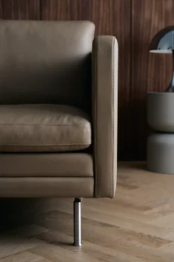 MH276 3 pers. sofa i Baltique anilinlæder fra Mogens Hansen