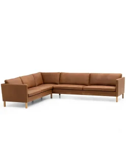 MH2614/MH2615 sofa, Frej læder fra Mogens Hansen