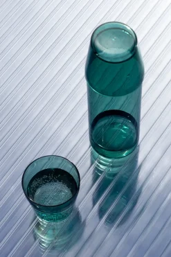 Milk, set of 1 carafe + 2 glasses, aqua fra Nine