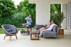 Moments 2 pers. Sofamodul inkl. hynder fra Cane-line