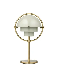 Multi-Lite Portable Bordlampe, krom/hvid fra GUBI