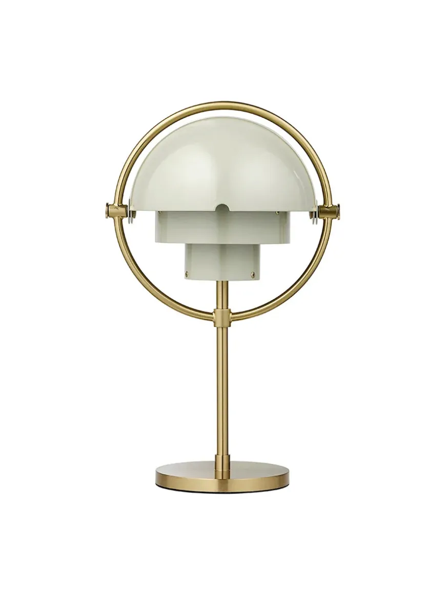 Multi-Lite Portable Bordlampe, krom/hvid fra GUBI