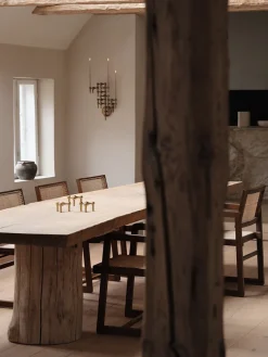 Nagel Lysestage, bronzeret messing fra STOFF Nagel