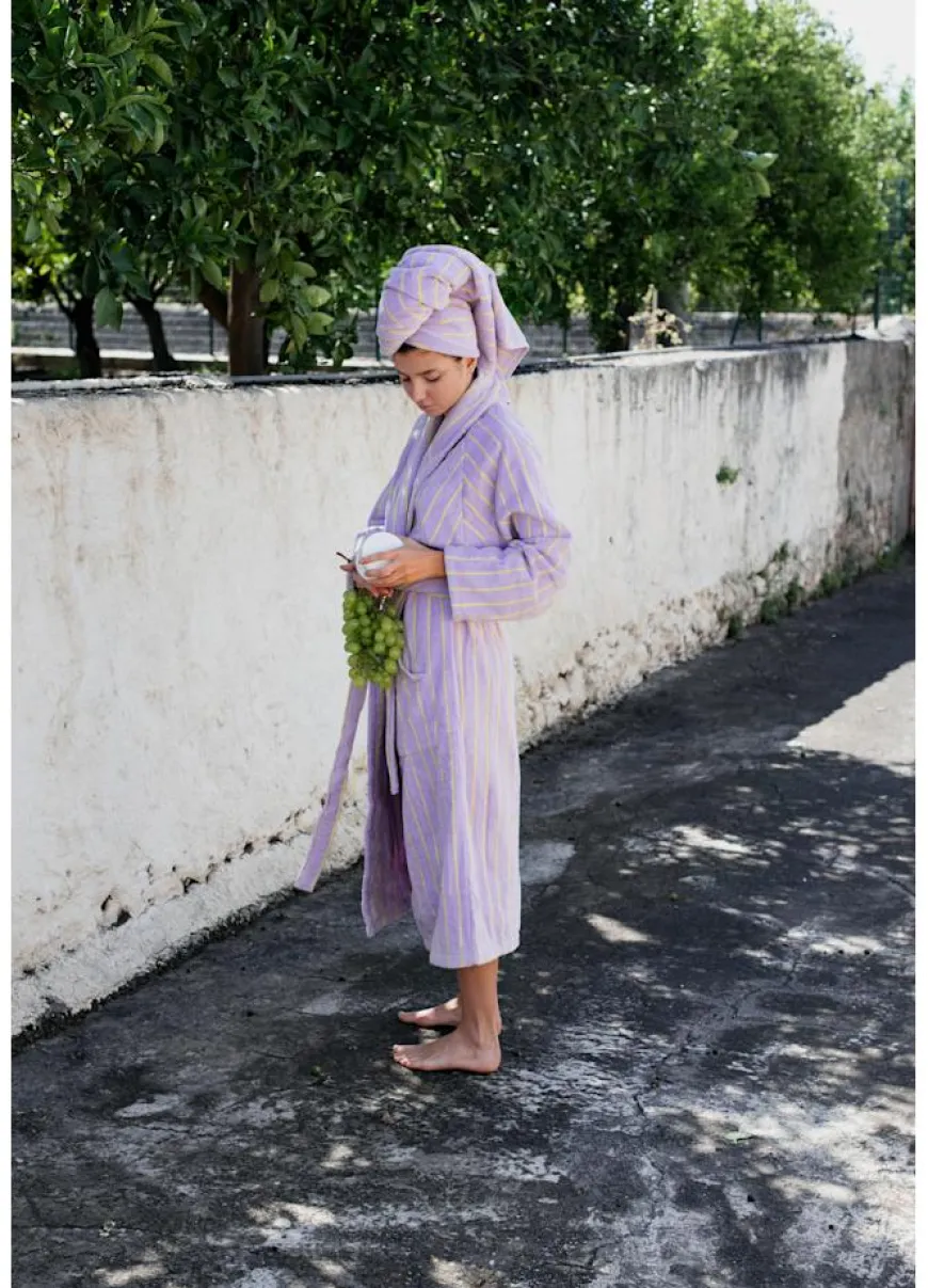 Naram badekåbe, Creme & ink fra Bongusta