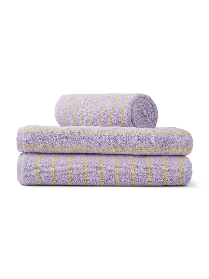 Naram towel - Lavender Blue fra Bongusta