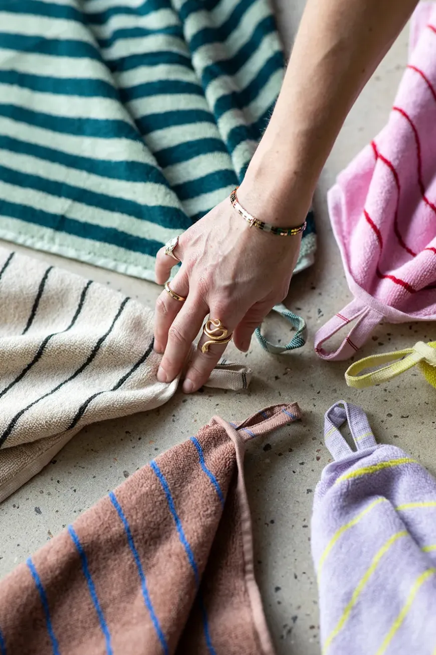 Naram towel - Lavender Blue fra Bongusta