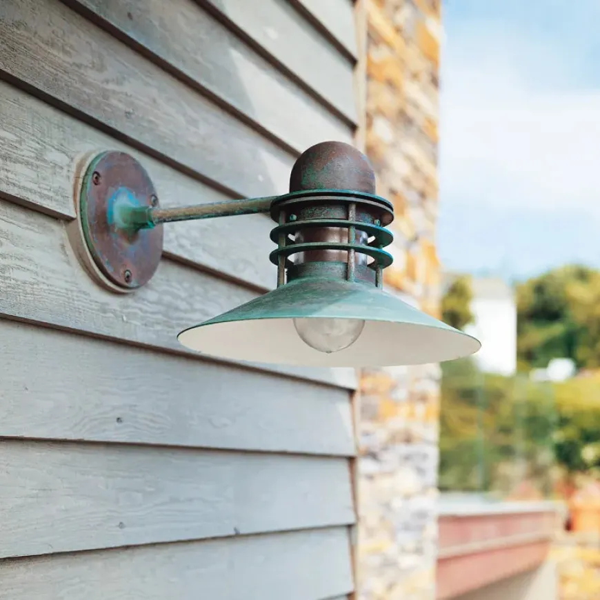 Nyhavn Kobber Væglampe fra Louis Poulsen