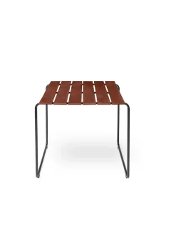 Ocean Havebord 70x70, burnt red fra Mater