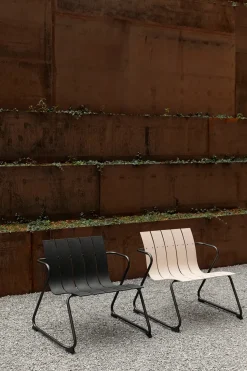 Ocean loungestol, sort fra Mater