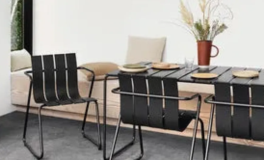 Ocean stol, sort fra Mater