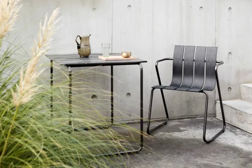 Ocean stol, sort fra Mater