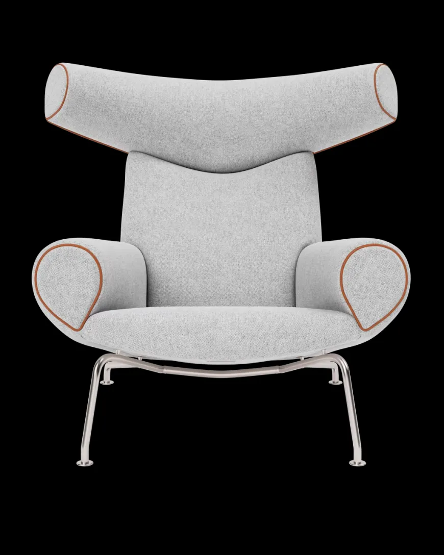 OX Chair - Primo 88 læder i sort af Hans J. Wegner