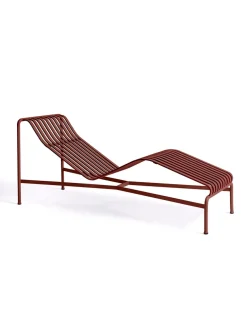 Palissade Chaise Longue, iron red fra Hay