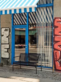 Palissade Dining Bench, olive fra Hay