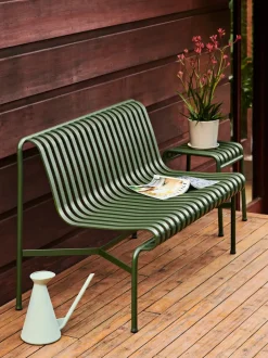 Palissade Dining Bench uden armlæn, sky grey fra Hay