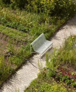 Palissade Dining Bench uden armlæn, sky grey fra Hay