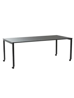 Panton Move spisebord, Black af Verner Panton