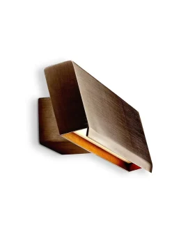 Papilio Single Væglampe, brushed brass fra Anour