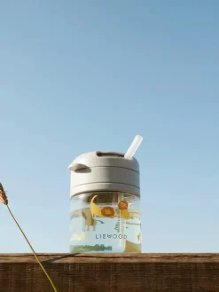 Pavia Tritan Straw Cup 280 ml, all together/sandy fra Liewood