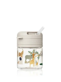 Pavia Tritan Straw Cup 280 ml, sea creature/sandy fra Liewood