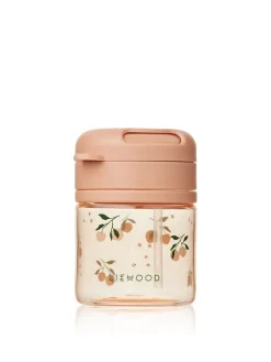 Pavia Tritan Straw Cup 280 ml, peach/sea shell fra Liewood