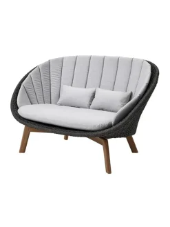 Peacock 2-pers. Sofa, Soft Rope fra Cane-line